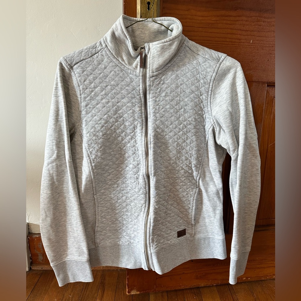 L.L. Bean Gray Quilted Jacket